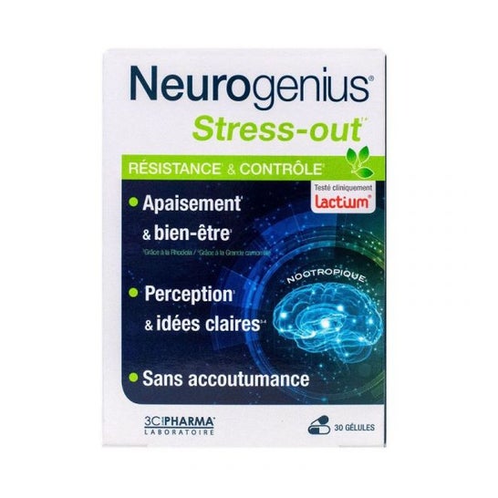 Neurogenius Stress -Out Resistance & Control 30caps