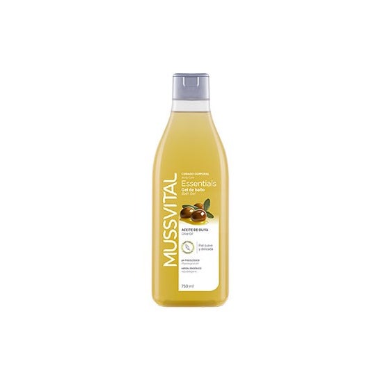 Mussvital Essentials Gel de bain à l'huile d'olive 750 Ml