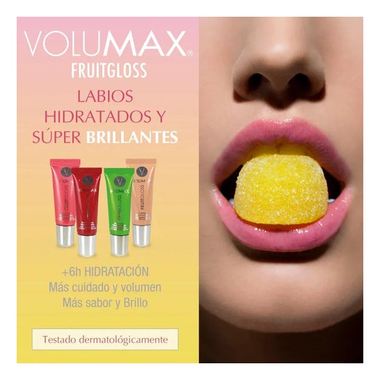 Volumax Fruit Gloss fresa intensa 7.5ml Volumax Fruit Gloss fresa intensa 7.5ml