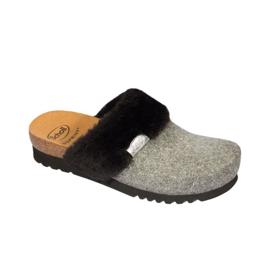 Scholl Jill Chaussure Mule Noir Argenté Taille 41 1 Paire