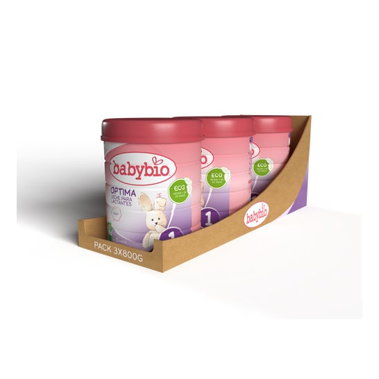 BabyBio Optima 1 Lait 3x800g