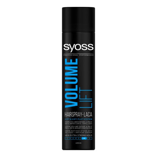Laque pour cheveux Volume Lift de Syoss 400ml