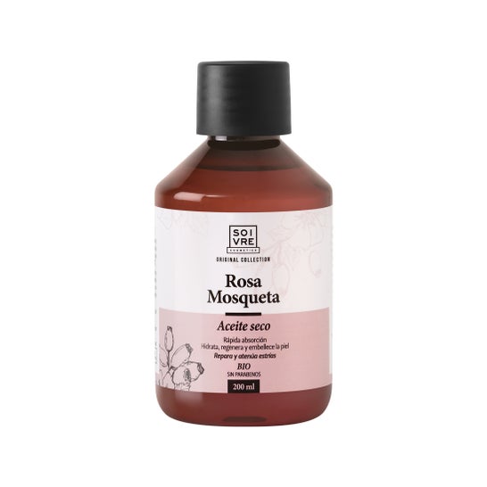 Soivre Huile sèche de Rose Musquée Bio 200ml