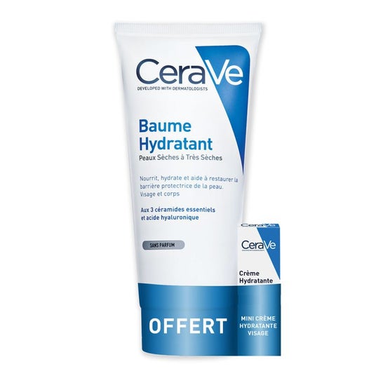 CeraVe® SA Bálsamo Hidratante 177ml + Crema Hidratante Facial 3ml