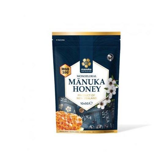 Manuka Health Miel de Manuka Rawmgo 100+ Monofloral 10uts
