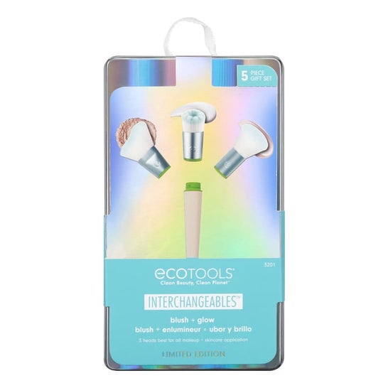 Ecotools Kit Interchangables Blush + Glow 5uts
