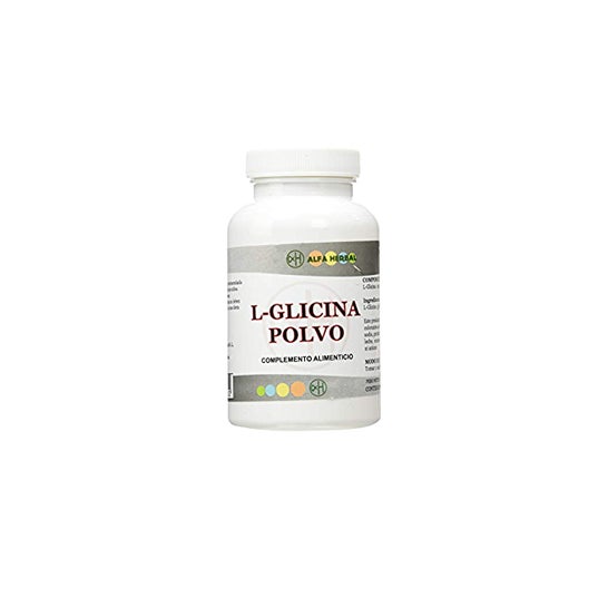 Alfa Herbal L-Glicina Polvo 200g