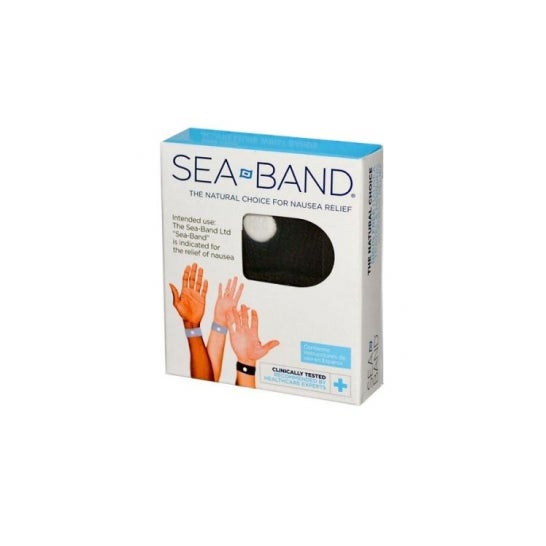 SeaBand Bracelet Antinausées Adulte Noir