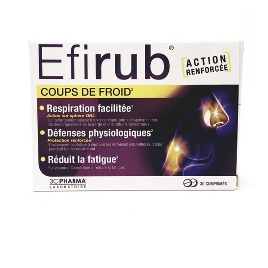 3C Pharma Efirub Coups de Froid 30comp