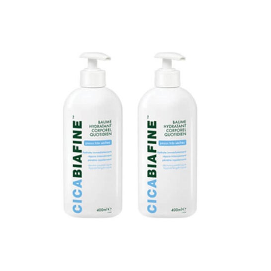 Cicabiafine Baume Hydratant Corps 2x400ml