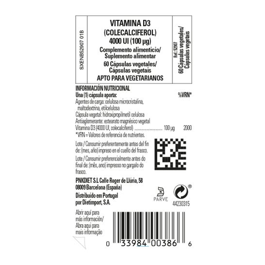 Solgar Vitamine D3 4000 IUI 60caps
