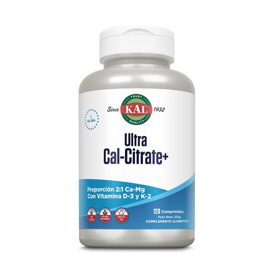 Kal Ultra Cal-Citrate 120 comprimés