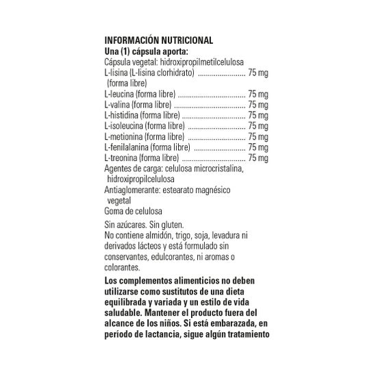 Solgar Amino 75 30 gélules Végétales