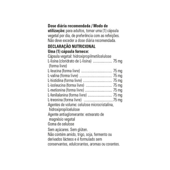 Solgar Amino 75 30 gélules Végétales