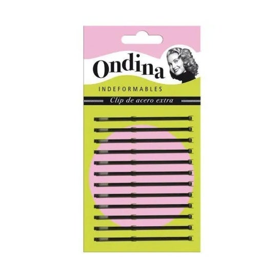 Ondina Clip Acier Extra 55mm Pack 12uts
