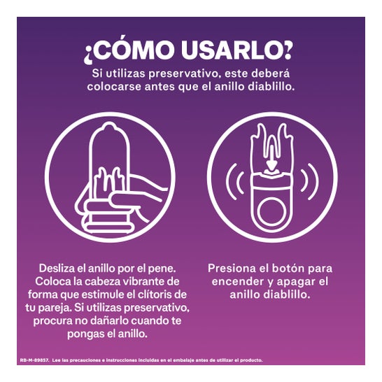 Durex Intense Orgasmic Diablillo Vibrator Ring 1 Ring