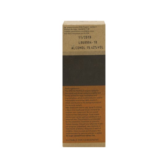 Apivita prÃ³polis spray 30ml