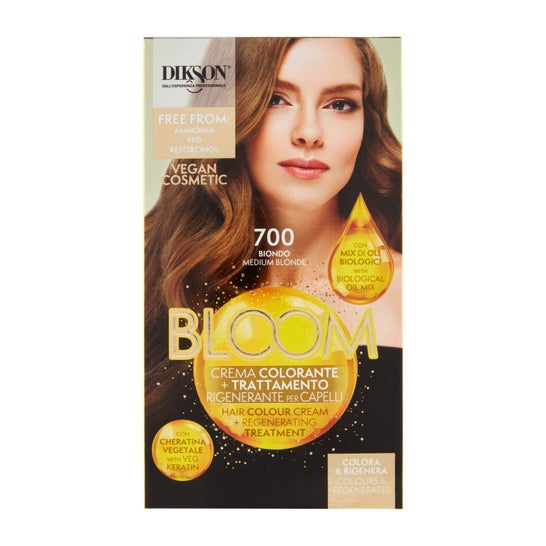 Dikson Bloom Crème de couleur 700 blond moyen 60ml