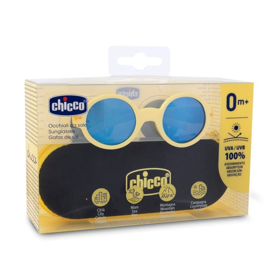 Chicco Lunettes de soleil jaunes 0m+ 1 unité