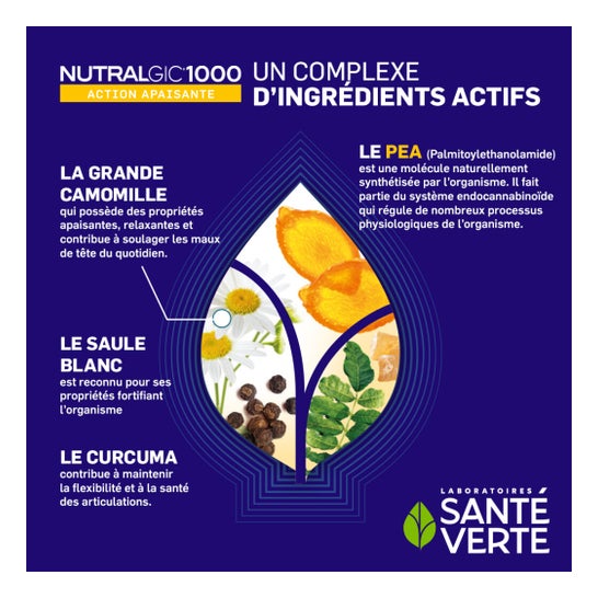 Santé Verte Nutralgic 1000 15 Comprimés