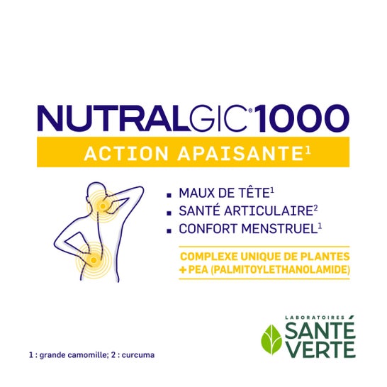 Santé Verte Nutralgic 1000 15 Comprimés