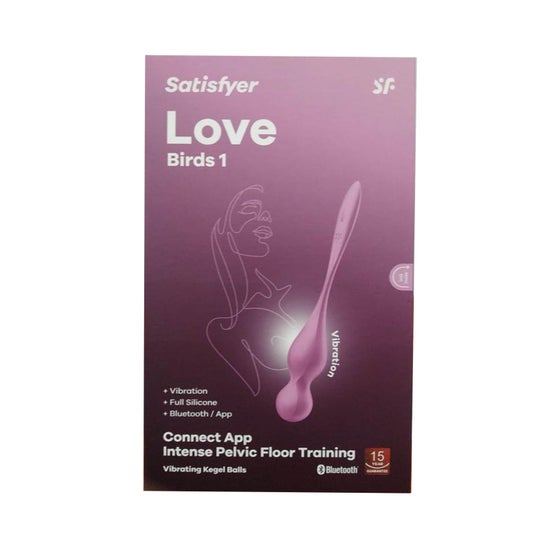 Satisfyer Love Birds 1 App Intense Pelvic Floor Training Red 1ut