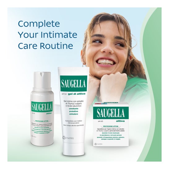Saugella Attiva Gel Lubrifiant 30 g