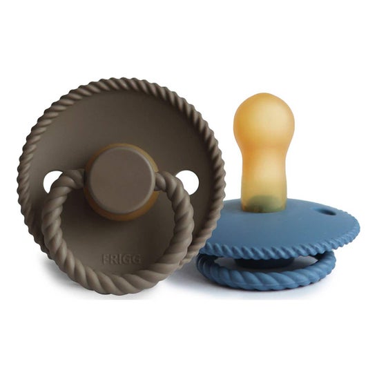 Frigg Pack Sucettes Latex Portobello/Ocean View 6+ 2 Unités