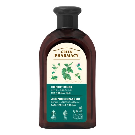 Green Pharmacy Après-Shampooing Ortie et Huile Bardane 300 ml