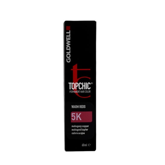 Goldwell Topchic Permanent Hair Color 5K Mahogany Copper 60ml