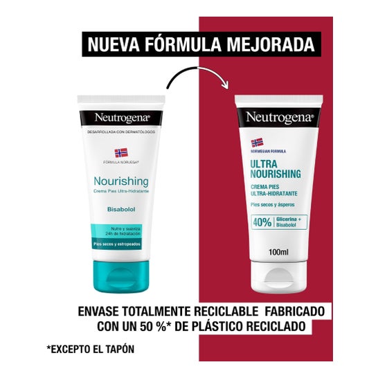 Neutrogena® Crème Pieds Très Secs et Abîmés 2 x 100 ml