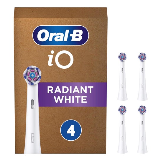 Oral-B Io Radiant White Cabezales Recambio 4 uds
