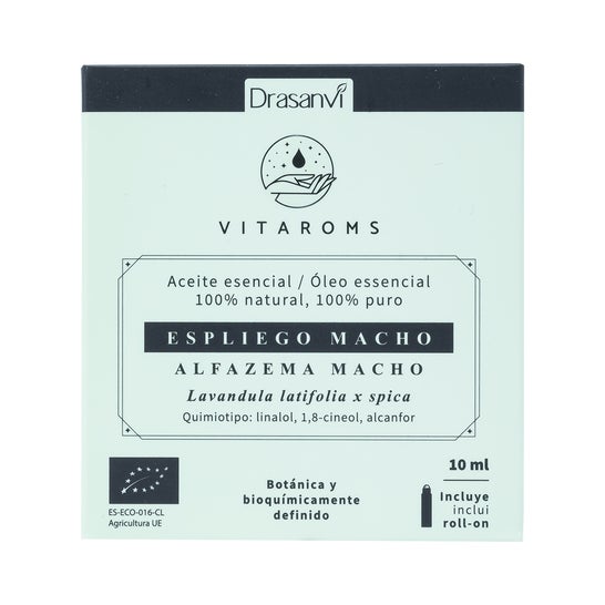 Drasanvi Huile Essentiel Mâle Lavande Bio 10ml