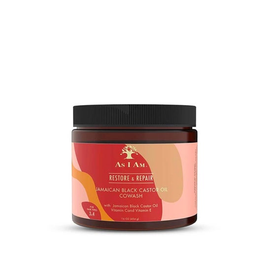 As I Am Restore & Repair Après Shampooing Huile Ricin Noir 454g