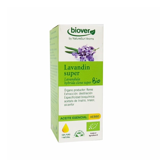 Biover Huile essentielle Lavandula Hybrida Clone Super 10ml