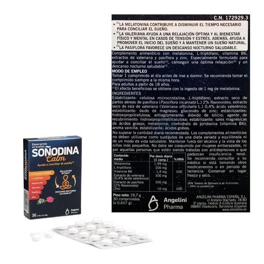 Soñodina Calm 30comp Soñodina Calm 30comp