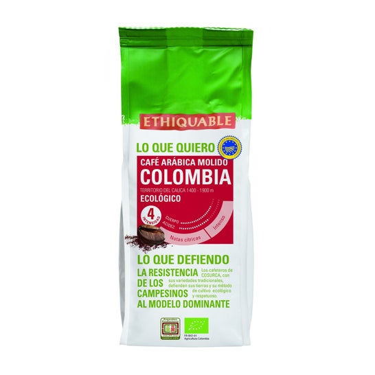 Ethiquable Colombie Café Arabique Moulu Premium 250g