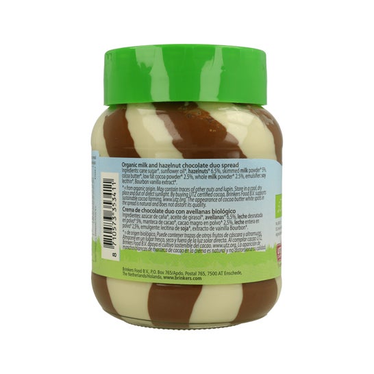 Nuscobio Crème au chocolat Duo Bio 400g