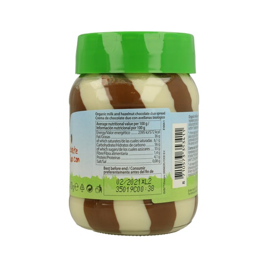Nuscobio Crème au chocolat Duo Bio 400g