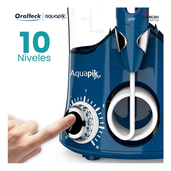 Aquapik Pro Irrigateur Buccal Professionnel Bleu 1 Unité