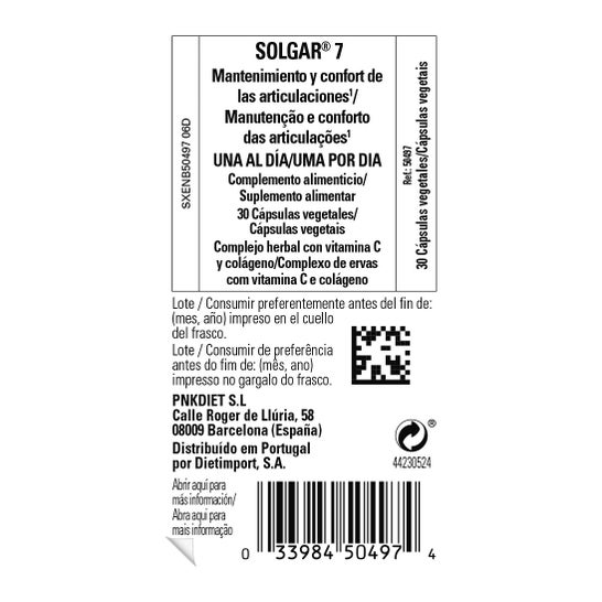 Solgar 7 30 Gélules