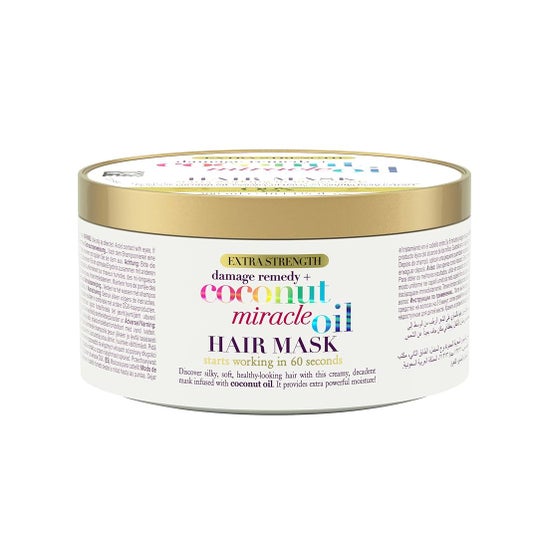 Ogx Extra Strength Coconut Miracle Oil Máscara 300g Ogx Extra Strength Coconut Miracle Oil Máscara 300g