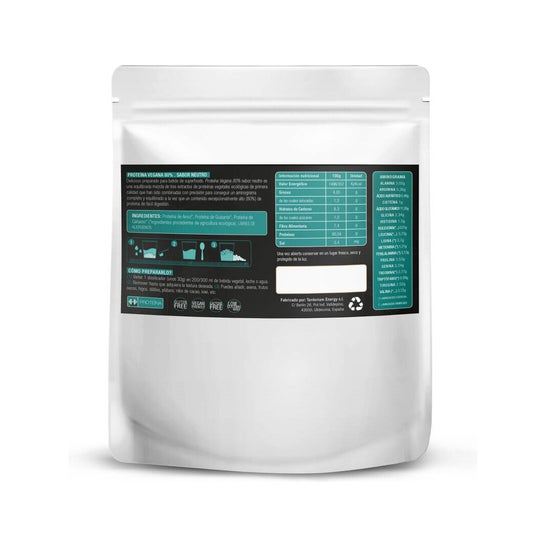 Energy Feelings Protéine Vegan 80% Neutre 1kg