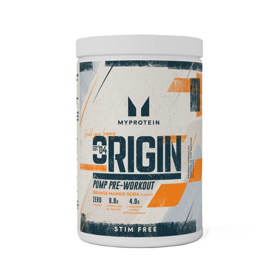Myprotein Origin Pre-Workout Orange & Mango 600g