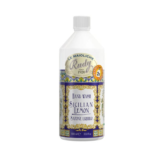 Le Maioliche Savon Liquide Sicilian Lemon Recharge 1000ml