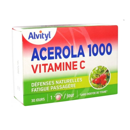 Alvityl Acerola 1000 Vitamine C 30comp