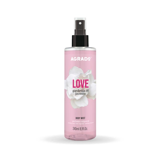 Agrado Love Body Mist Gardénia et Jasmin 240ml