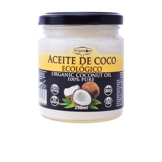Arganour Pure Organic Coconut Oil 250ml