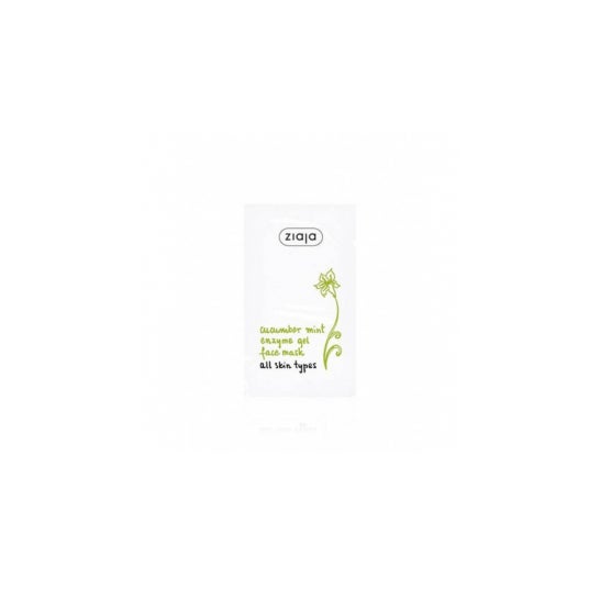 Ziaja Concombre &amp; Menthe Masque Enzymatique Visage 7ml