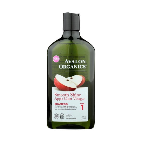 Avalon Organics Shampooing Vinaigre Cidre Pomme 325ml